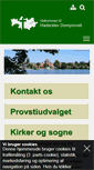 Mobile Screenshot of haderslevdomprovsti.dk